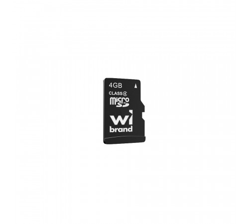 Карта пам'яті microSDHC Wibrand 4Gb class 4 (WICDC4/4GB)