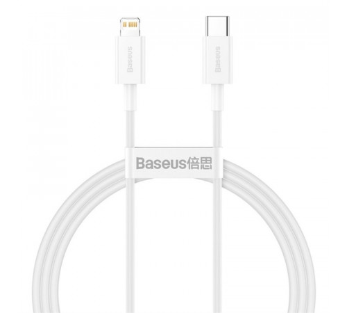 Кабель Baseus Superior Series Type-C to IP PD 20W 1m White (CATLYS-A02)
