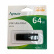 Флеш-накопичувач Apacer USB 3.2 Gen 1 AH25B 64Gb Black (AP64GAH25BB-1)
