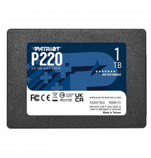 Накопичувач SSD Patriot P220 1TB 2.5" 7mm SATAIII (P220S1TB25)