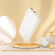 Зовнішній акумулятор HOCO J101 Astute 22.5W fully compatible power bank(10000mAh) White (6931474782489)