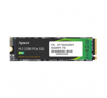 Накопичувач SSD M.2 Apacer AS2280P4 1TB 2280 PCIe 3.0x4 NVMe 3D TLC Read/Write: 3000/2000 MB/sec (AP1TBAS2280P4-1)