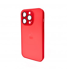 Чохол для смартфона AG Glass Matt Frame Color Logo for Apple iPhone 15 Pro Coke Red (AGMattFrameiP15PRed)