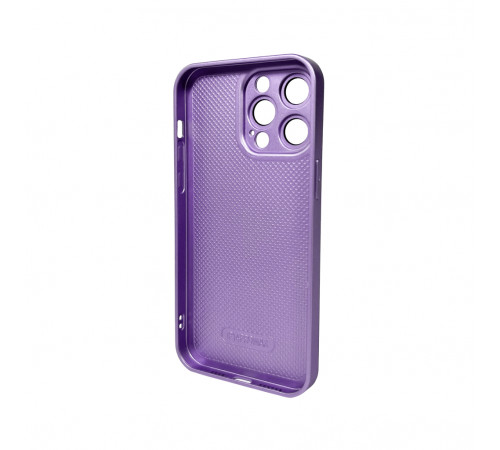 Чохол для смартфона AG Glass Matt Frame Color Logo for Apple iPhone 15 Pro Max Light Purple (AGMattFrameiP15PMLPurple)