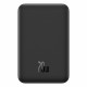 Зовнішній акумулятор Baseus Magnetic Mini Wireless Fast Charge Power Bank 5000mAh 20W Cluster Black（With Simple Series Charging Cable Type-C to Type-C (P10022107113-00)