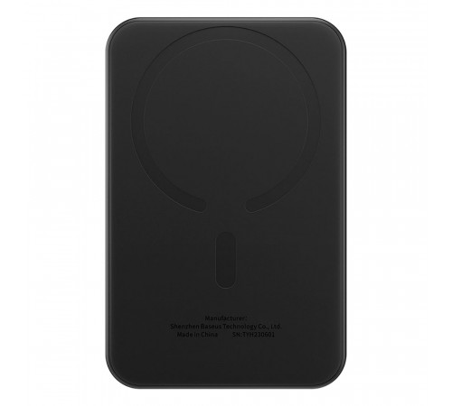 Зовнішній акумулятор Baseus Magnetic Mini Wireless Fast Charge Power Bank 5000mAh 20W Cluster Black（With Simple Series Charging Cable Type-C to Type-C (P10022107113-00)