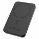 Зовнішній акумулятор Baseus Magnetic Mini Wireless Fast Charge Power Bank 5000mAh 20W Cluster Black（With Simple Series Charging Cable Type-C to Type-C (P10022107113-00)