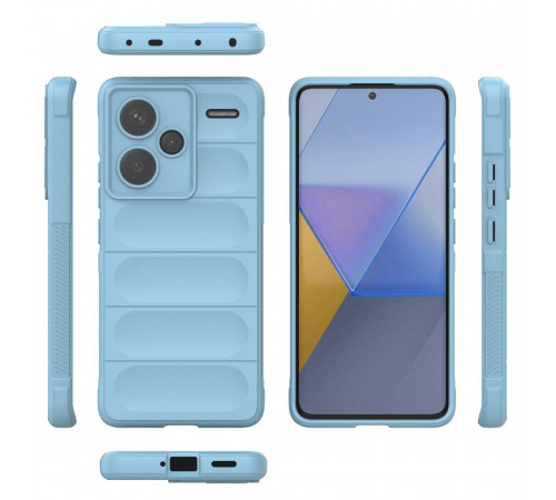 Чохол для смартфона Cosmic Magic Shield for Xiaomi Redmi Note 13 Pro Plus 5G Light Blue (MagicShXiNo13P+Blue)