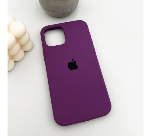 Чохол для смартфона Silicone Full Case AA Open Cam for Apple iPhone 12 19,Purple (FullOpeAAi12-19)