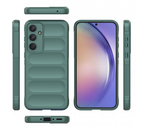 Чохол для смартфона Cosmic Magic Shield for Samsung Galaxy A35 Dark Green (MagicShSAA35Green)