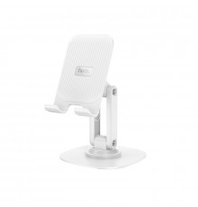 Держатель для телефона HD6 Winner dual-axis rotating desktop stand White (6942007602389)