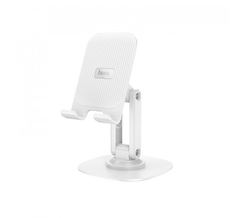 Тримач для телефона HD6 Winner dual-axis rotating desktop stand White (6942007602389)