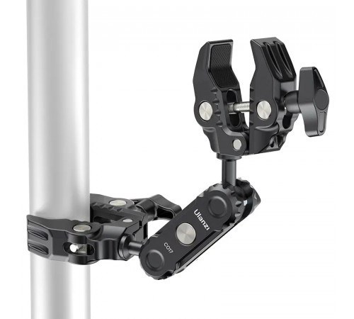 Шарнірне кріплення Ulanzi CO17 Super Clamp With Dual Ballhead Magic Arm (UV-C046GBB1 CO17) (C046GBB1)
