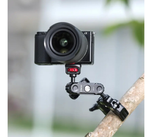 Шарнірне кріплення Ulanzi CO17 Super Clamp With Dual Ballhead Magic Arm (UV-C046GBB1 CO17) (C046GBB1)