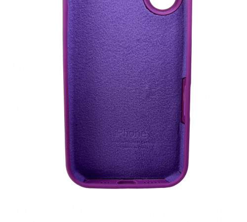 Чохол для смартфона Silicone Full Case AA Camera Protect for Apple iPhone 16 19,Purple (FullAAi16-19)