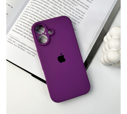 Чохол для смартфона Silicone Full Case AA Camera Protect for Apple iPhone 16 19,Purple (FullAAi16-19)