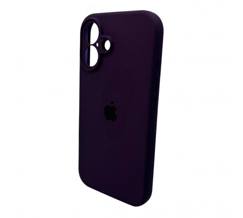 Чохол для смартфона Silicone Full Case AA Camera Protect for Apple iPhone 16 59,Berry Purple (FullAAi16-59)