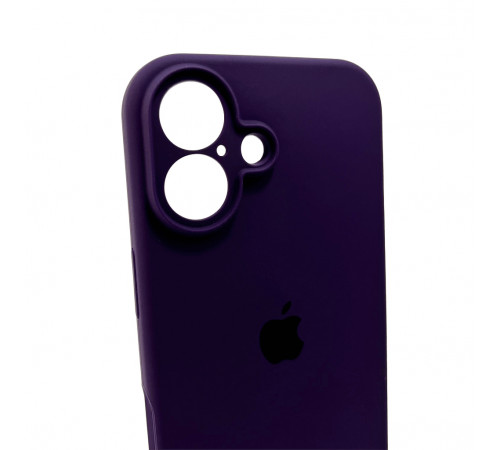 Чохол для смартфона Silicone Full Case AA Camera Protect for Apple iPhone 16 59,Berry Purple (FullAAi16-59)
