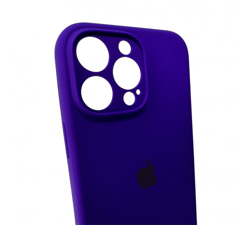 Чохол для смартфона Silicone Full Case AA Camera Protect for Apple iPhone 16 Pro 22,Dark Purple (FullAAi16P-22)