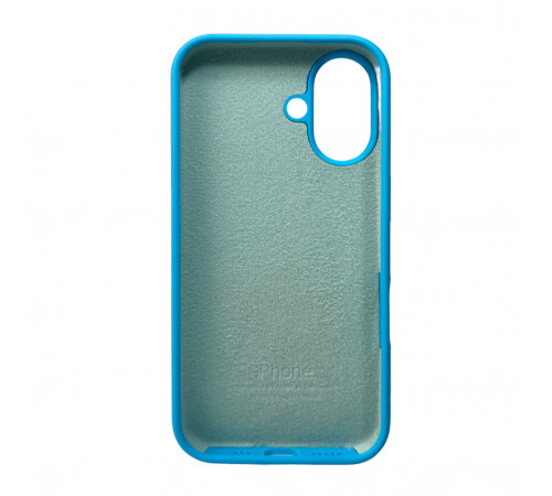 Чохол для смартфона Silicone Full Case AA Open Cam for Apple iPhone 16 38,Surf Blue (FullOpeAAi16-38)