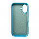 Чохол для смартфона Silicone Full Case AA Open Cam for Apple iPhone 16 38,Surf Blue (FullOpeAAi16-38)