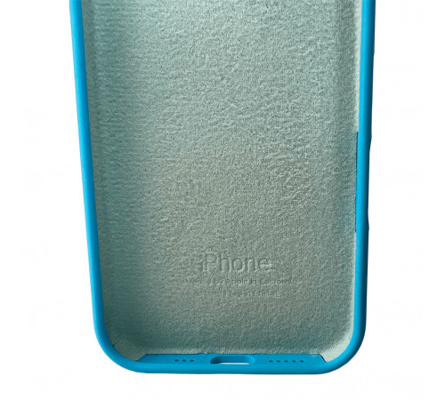 Чохол для смартфона Silicone Full Case AA Open Cam for Apple iPhone 16 38,Surf Blue (FullOpeAAi16-38)