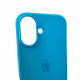 Чохол для смартфона Silicone Full Case AA Open Cam for Apple iPhone 16 38,Surf Blue (FullOpeAAi16-38)