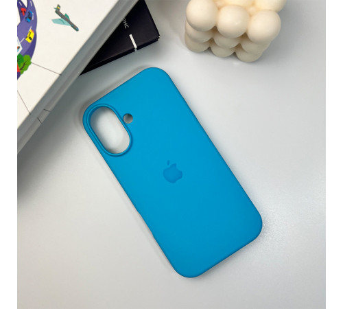 Чохол для смартфона Silicone Full Case AA Open Cam for Apple iPhone 16 38,Surf Blue (FullOpeAAi16-38)