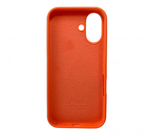 Чохол для смартфона Silicone Full Case AA Open Cam for Apple iPhone 16 52,Orange (FullOpeAAi16-52)