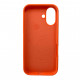 Чохол для смартфона Silicone Full Case AA Open Cam for Apple iPhone 16 52,Orange (FullOpeAAi16-52)