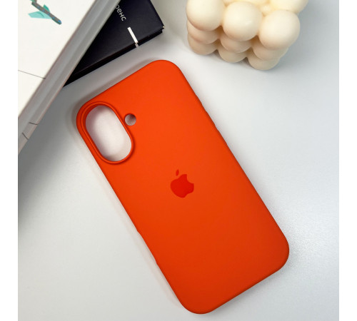 Чохол для смартфона Silicone Full Case AA Open Cam for Apple iPhone 16 52,Orange (FullOpeAAi16-52)