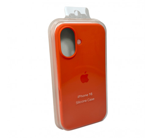 Чохол для смартфона Silicone Full Case AA Open Cam for Apple iPhone 16 52,Orange (FullOpeAAi16-52)