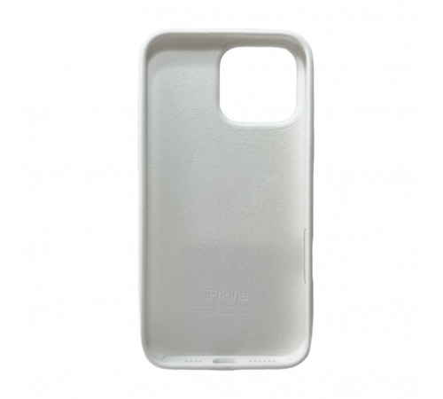 Чохол для смартфона Silicone Full Case AA Open Cam for Apple iPhone 16 Pro 8,White (FullOpeAAi16P-8)