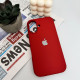 Чохол для смартфона Silicone Full Case AA Open Cam for Apple iPhone 16 21,Rose Red (FullOpenAAi16-21)