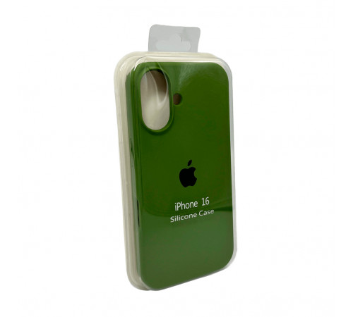 Чохол для смартфона Silicone Full Case AA Open Cam for Apple iPhone 16 29,Army Green (FullOpenAAi16-29)