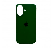 Чохол для смартфона Silicone Full Case AA Open Cam for Apple iPhone 16 31,Dark Green (FullOpenAAi16-31)