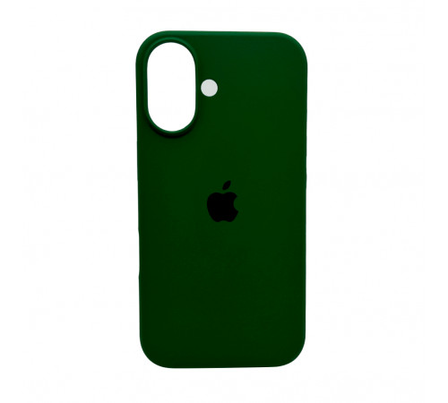 Чохол для смартфона Silicone Full Case AA Open Cam for Apple iPhone 16 31,Dark Green (FullOpenAAi16-31)