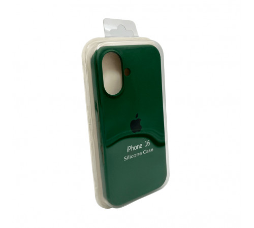 Чохол для смартфона Silicone Full Case AA Open Cam for Apple iPhone 16 31,Dark Green (FullOpenAAi16-31)