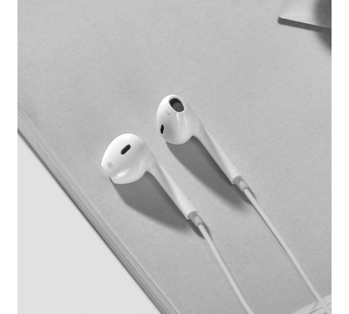 Навушники дротові HOCO M101 Crysta (3.5mm) White (6931474782342)