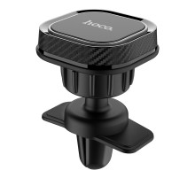 Автотримач для телефона HOCO CA52 Intelligent air outlet in-car holder Black+Gray (6931474707529)
