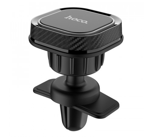 Автотримач для телефона HOCO CA52 Intelligent air outlet in-car holder Black+Gray (6931474707529)