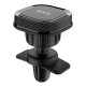 Автотримач для телефона HOCO CA52 Intelligent air outlet in-car holder Black+Gray (6931474707529)