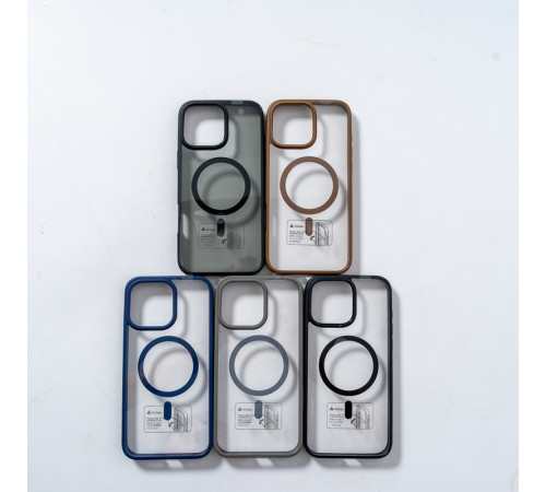 Чохол для смартфона Spigen AAA Magnetic Color for Apple iPhone 15 Pro Grey (SPGMGCOL15ProGrey)