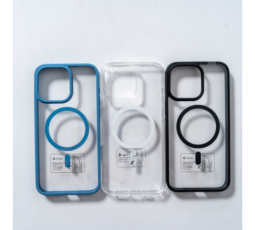 Чохол для смартфона Spigen AAA Magnetic Color for Apple iPhone 15 Pro Grey (SPGMGCOL15ProGrey)