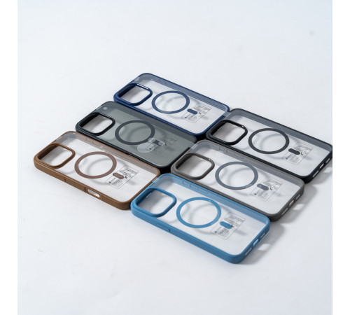 Чохол для смартфона Spigen AAA Magnetic Color for Apple iPhone 15 Pro Grey (SPGMGCOL15ProGrey)