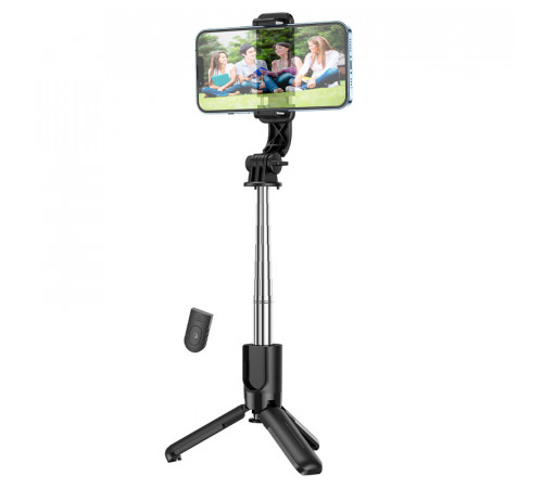 Селфі-монопод HOCO K17 Figure mini live broadcast stand Black (6931474762450)
