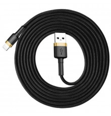 Кабель Baseus Cafule Cable USB 1.5A 2m Gold+Black (CALKLF-CV1)
