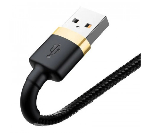 Кабель Baseus Cafule Cable USB For Lightning 1.5A 2m Gold+Black (CALKLF-CV1)