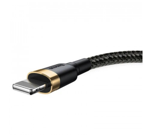 Кабель Baseus Cafule Cable USB For Lightning 1.5A 2m Gold+Black (CALKLF-CV1)