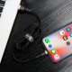 Кабель Baseus Cafule Cable USB For Lightning 1.5A 2m Gold+Black (CALKLF-CV1)